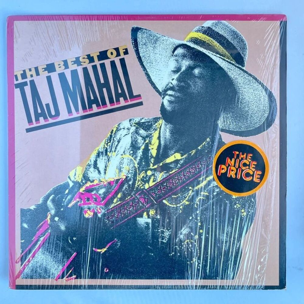 Taj Mahal Used Vinyl Record Blues Guitarist 1981